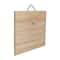 6 Pack: 10&#x22; x 10&#x22; Wood Square Plaque by Make Market&#xAE;